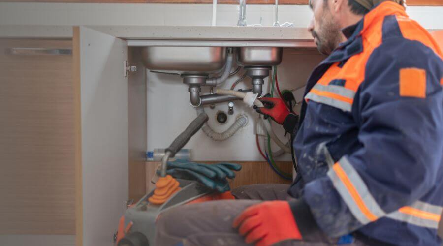 Professional slab leak plumber services in Moffit, ND